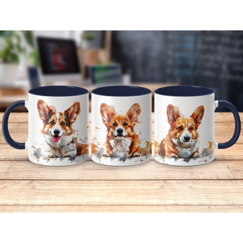 Mug, 4, Navy