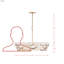 Luminaire suspendu 8 lumières High Tide