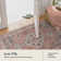 Persian Seal Plush Area Rug – Timeless Textured Accent with Non-Slip Base