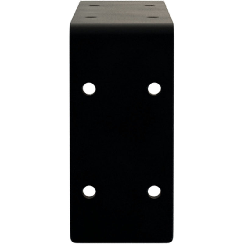 Support Embrey H 4,25 po x l 2 po x P 8 po Embrey, Noir thermolaqué, H 4,25 po x l 2 po x P 8 po
