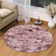 Alinda Standard Shag 120cm X 120cm Area Rug