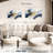 Avery Blue And Beige Abstract Flow-108885434
