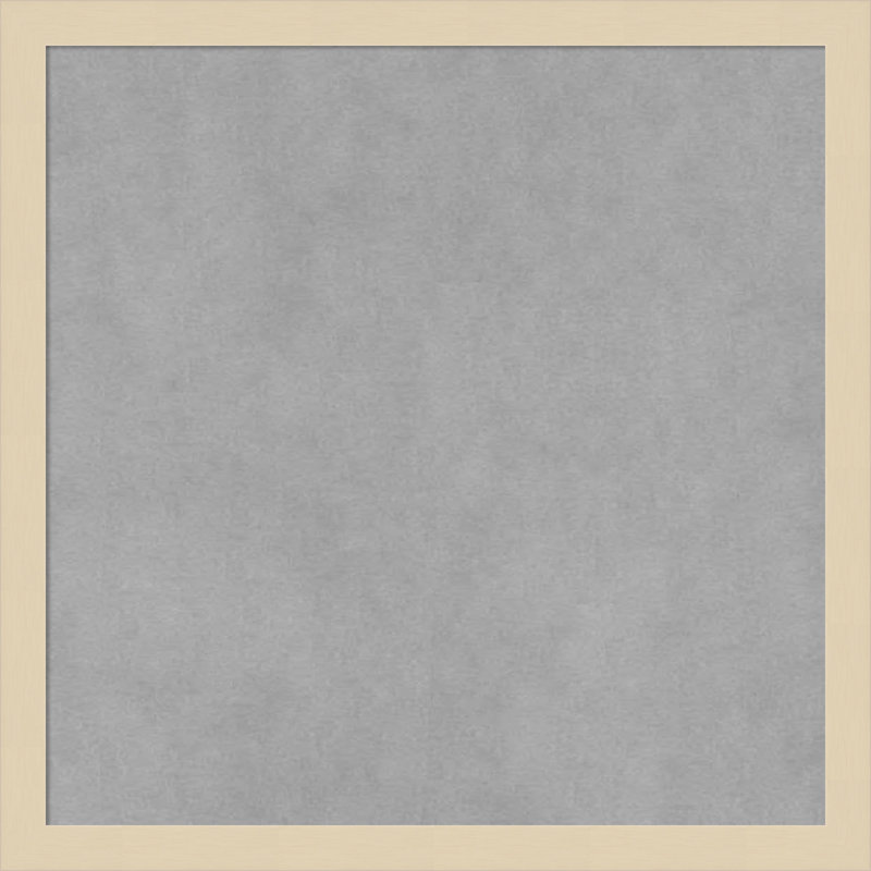 Tableau magnétique à cadre naturel Svelte, H 17 po x l 17 po