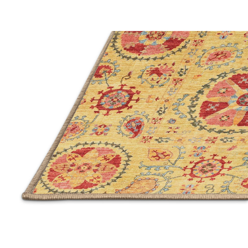 Ciya Abstract Indoor Rug, Rectangle 2' x 3'