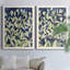 Indigo Blooming Night I, toile encadrée de qualité supérieure - prête à être accrochée-1008023744-1008023751