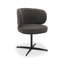 Belita 360° SWIVEL CHAIR - BLACK SAND POWDER COATED LEGS (PAIR)-710050917