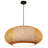 Welty Rustic 15.7"/23.62" Hand-Woven Bamboo Rattan Pendant Light, Narural Bamboo Lantern Pendant Cage-1649994747