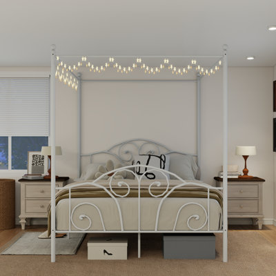 Canopy Metal Bed Frame
