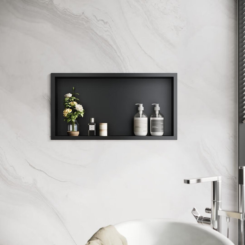 Betzi Shower Shelf, 30cm H x 60cm W x 9.5cm D