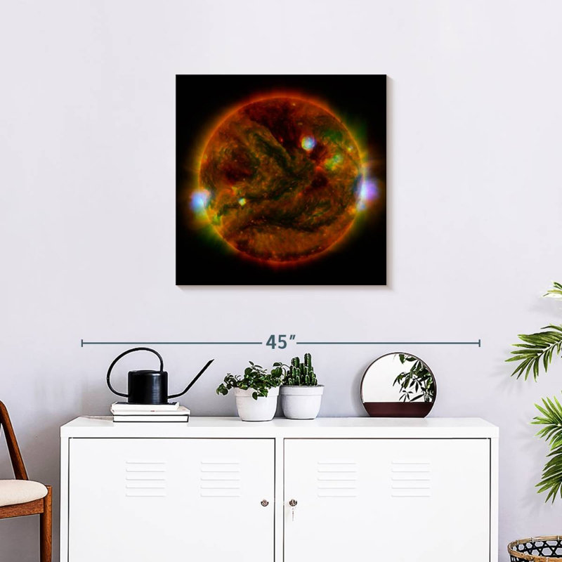 Oberle Solar Flare, 24" H x 24" W