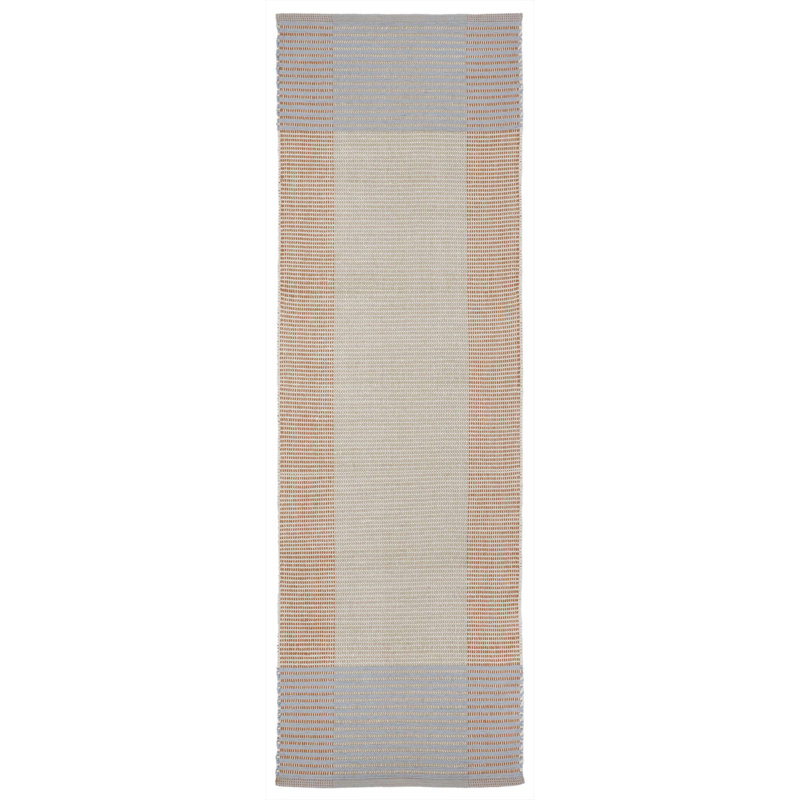 Tapis en coton Modern Townhouse, Tapis de couloir 2 pi 6 po x 8 pi