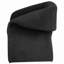 Fauteuil d'appoint à accoudoirs inclinés noir Mcdonald