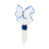 Blanc / Bleu sélectionné