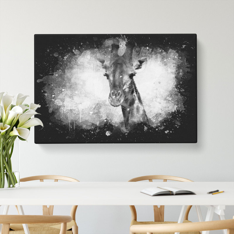 Giraffe Vol.3 - Wrapped Canvas, 35cm H x 50cm W x 3cm D