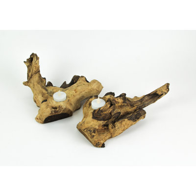 Chauffe-plat de table en bois 5,25 po