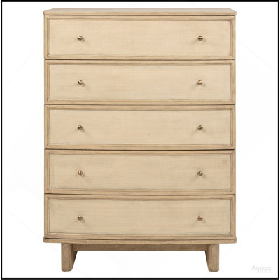 Commode de chambre à 5 tiroirs Kimpton