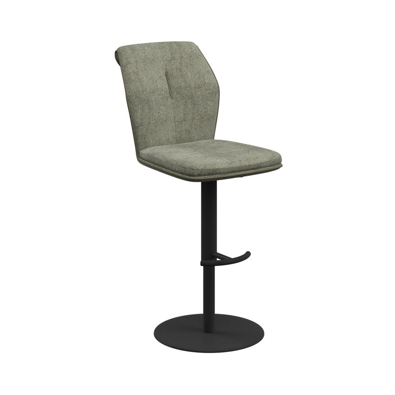 Armonia Fabric Bar Stool, Green