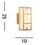 Ayja LED Wallchiere-344286323
