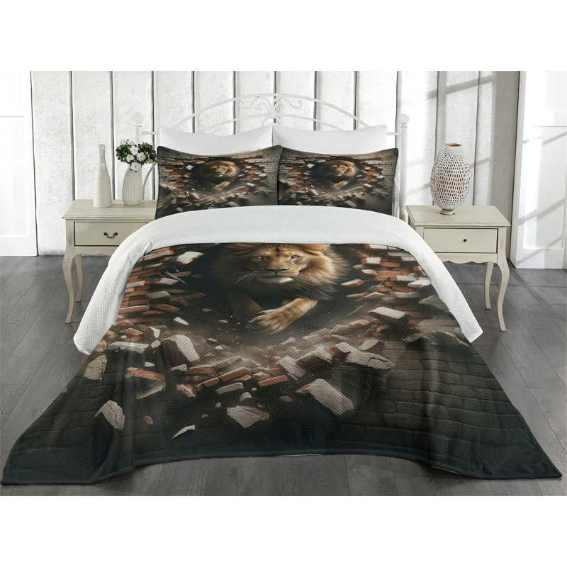 Polyester Coverlet, Queen Coverlet + 2 Standard Shams