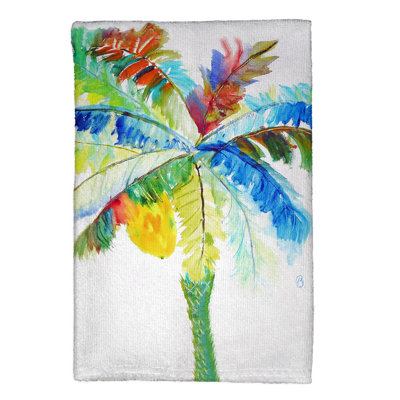 Serviette de grande palmier main