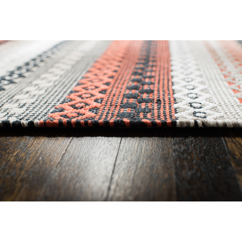 Cedartown Flatweave Cotton Indoor Rug, Rectangle 5' x 8'