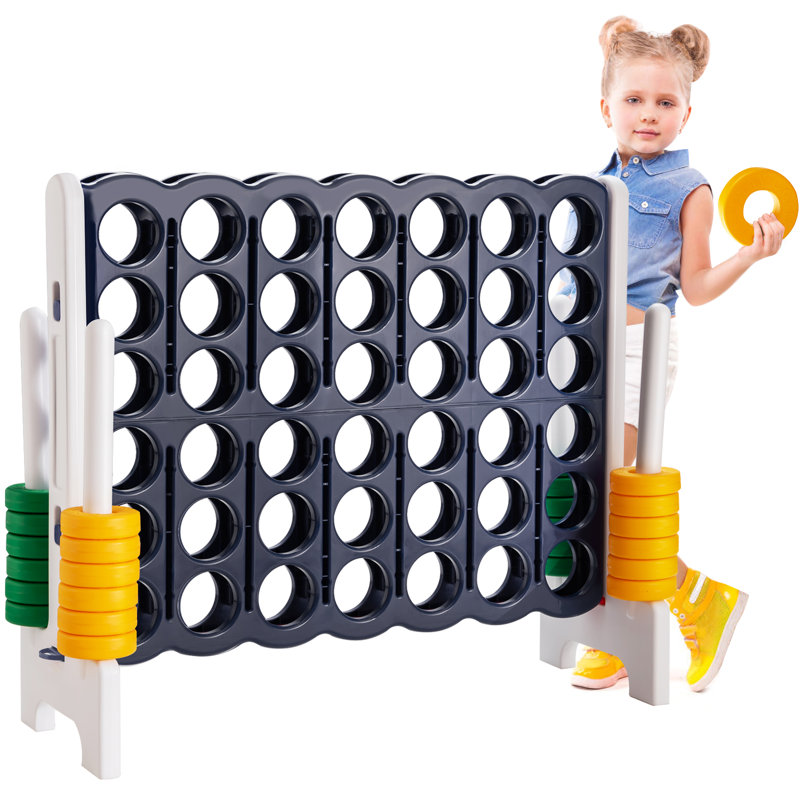 Jumbo 4-to-score Giant Game Set, Dark Blue