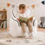 Fauteuil à billes en fausse fourrure souple de grande taille-548578964-546958555-548578965