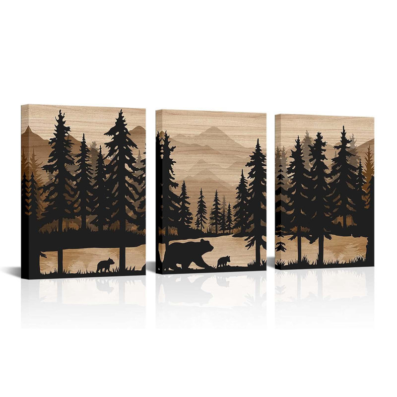 3 Piece Wrapped Canvas Print