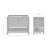 Pawley 42'' Single Bathroom Vanity Base Only-76034465