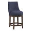 Vesper Upholstered Stool with Solid Wood Frame-1203505030-1203505033