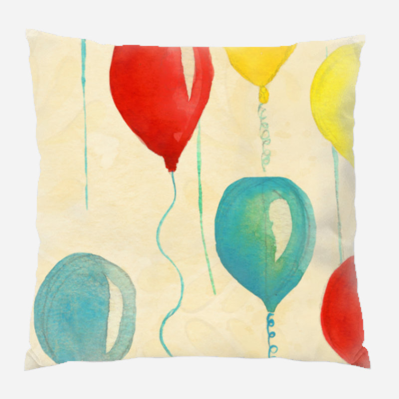 Coussin décoratif Tabb, Microsuède, Intérieur