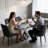 Rectangular marble tabletop Dining Table-1039026473