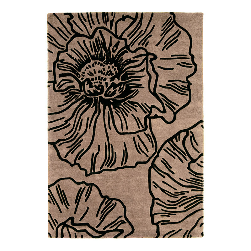 Louise Floral Hand Woven Area Rug, Rectangle 200 x 300cm