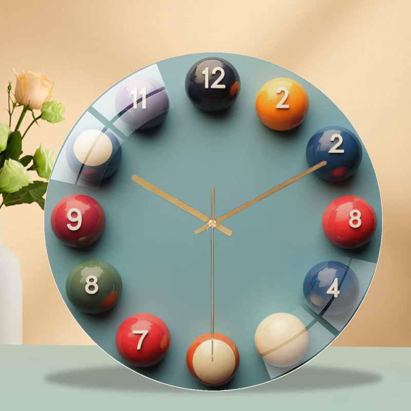Horloge murale en verre Professional