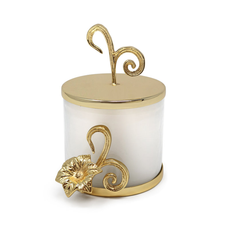 Pilier de table en verre avec bougie de style pascale de Pâques