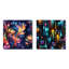 Cornisha - Ensemble de 2 collages carrés abstraits-101860469-101860465