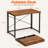 31.5'' Foldable Computer Desk, Compact Storage Design