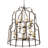 18 - Light Dimmable Geometric Chandelier