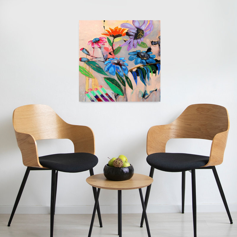 Art contemporain, art contemporain abstrait, H 24 po x l 24 po