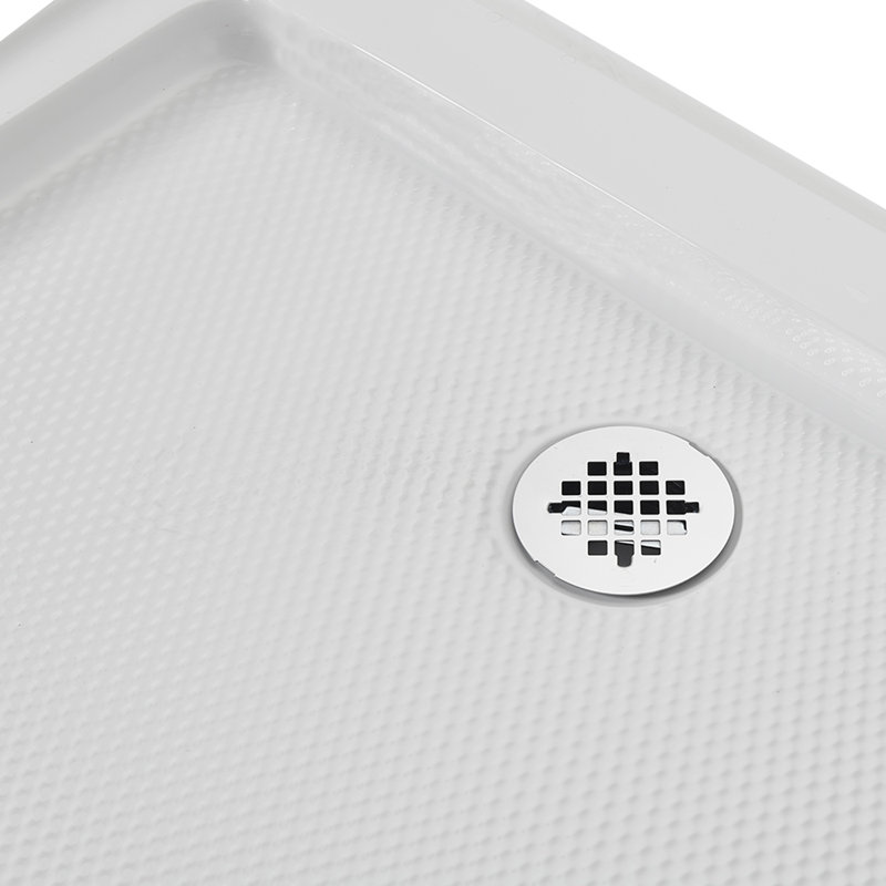 48'' W x 36'' D Rectangular Acrylic Shower Base, Drain Included