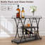 Chariot-bar de cuisine de style industriel