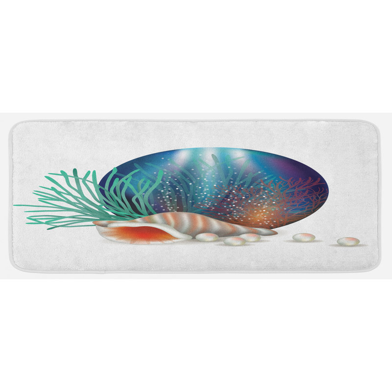 Glam Polyester Kitchen Mat