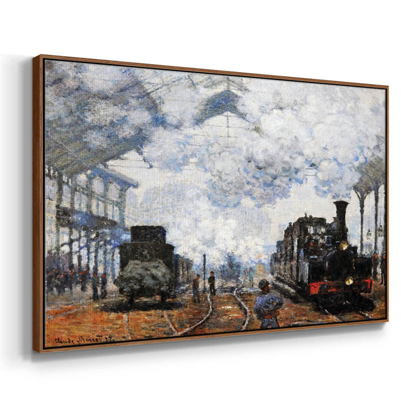 Saint sur toile, Noyer, H 41 po x l 27 po x P 2 po
