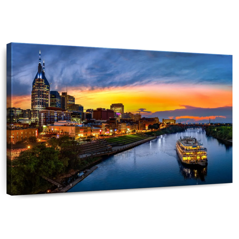 Croisière sur la rivière Rash Nashville, H 20 po x l 30 po