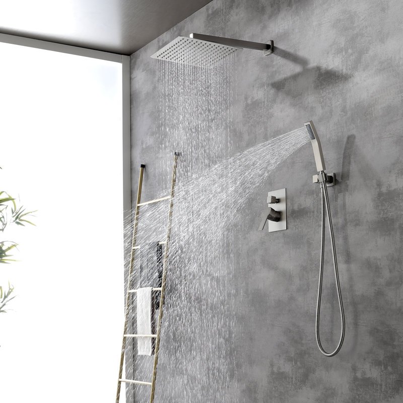 Système de douche complet avec valve brute