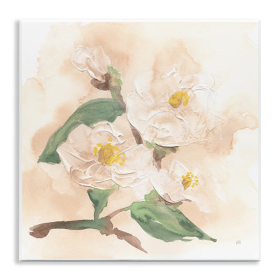 Plaque murale en magnolia doux dimensionnelle, design par Chris Paschke