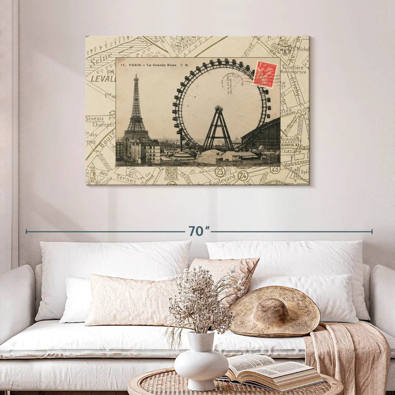 Sirci, destination Paris II, H 30 po x l 45 po