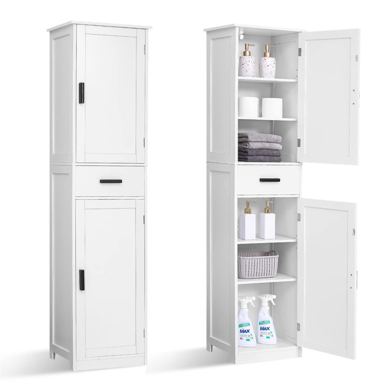 Tall Bathroom Cabinet, Storage Cabinet