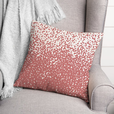 Ombre Dots 7 Outdoor Square Pillow Cover & Insert