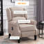 Canapé de massage inclinable avec fonction chauffante et télécommande